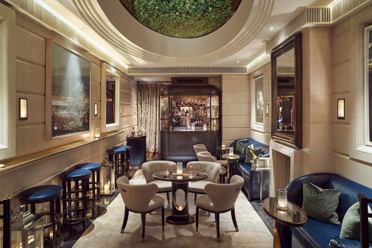 connaught champagne bars london
