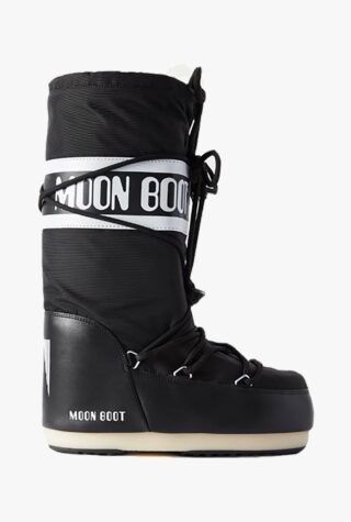 Moon Boot Icon shell and faux leather snow boot