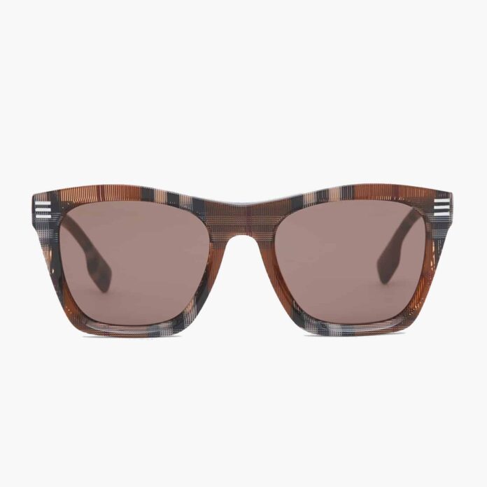 burberry check sunglasses