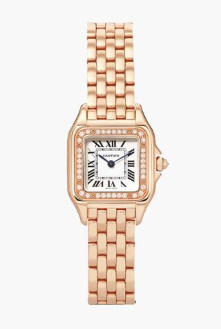 Panthère de Cartier 22mm small 18-karat pink gold diamond watch