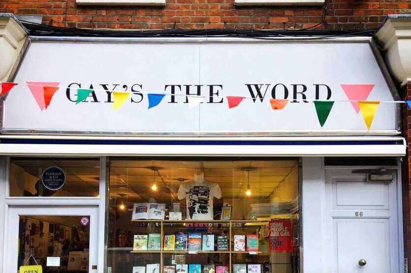 gays the word independent bookshops london