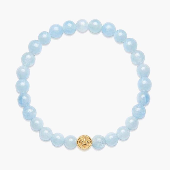 nialaya aquamarine bracelet