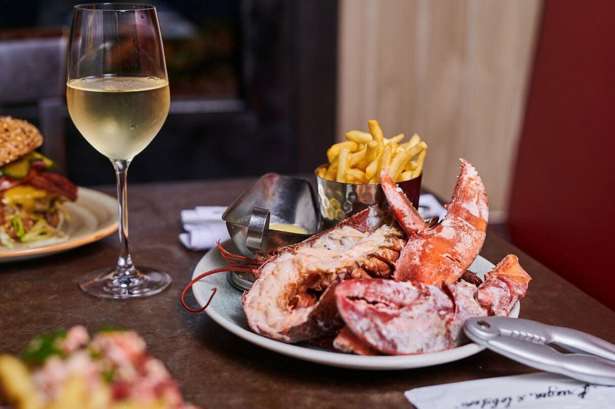 burger and lobster seafood restaurants london