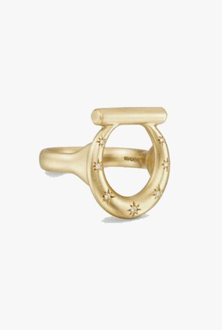 Cece Jewellery horseclip ring