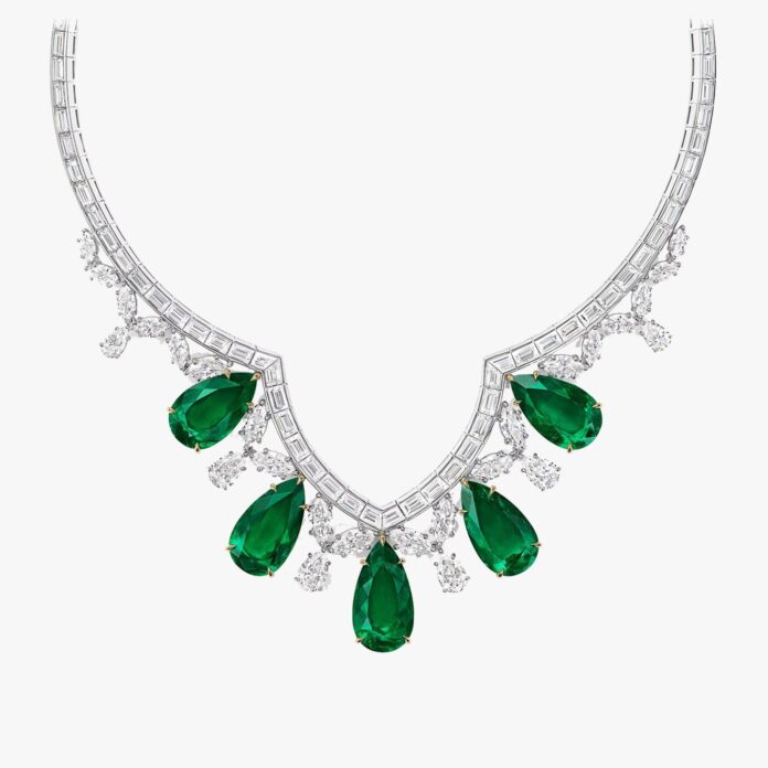 harry winston cathedral necklace