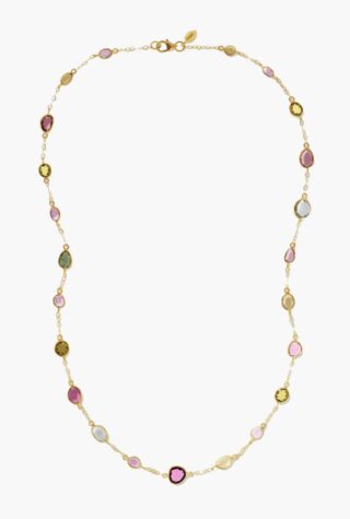 pippa small multi-stone necklace