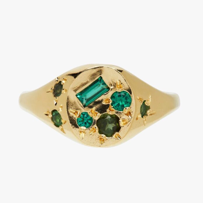 seb brown emerald ring