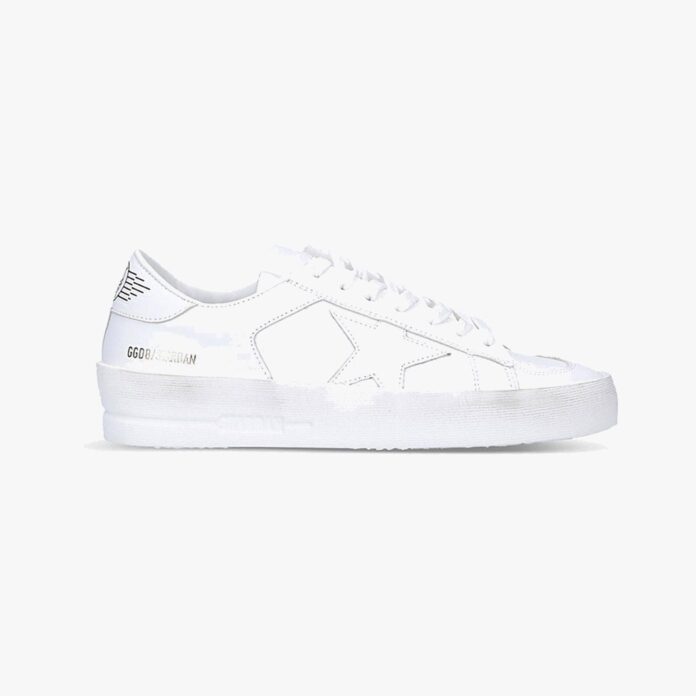 golden goose white trainers women