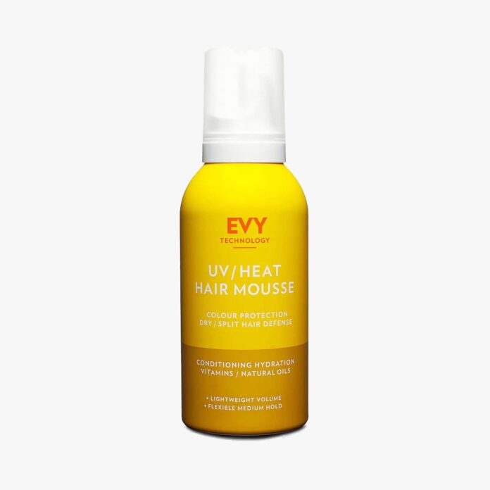 evy technology heat hair mousse