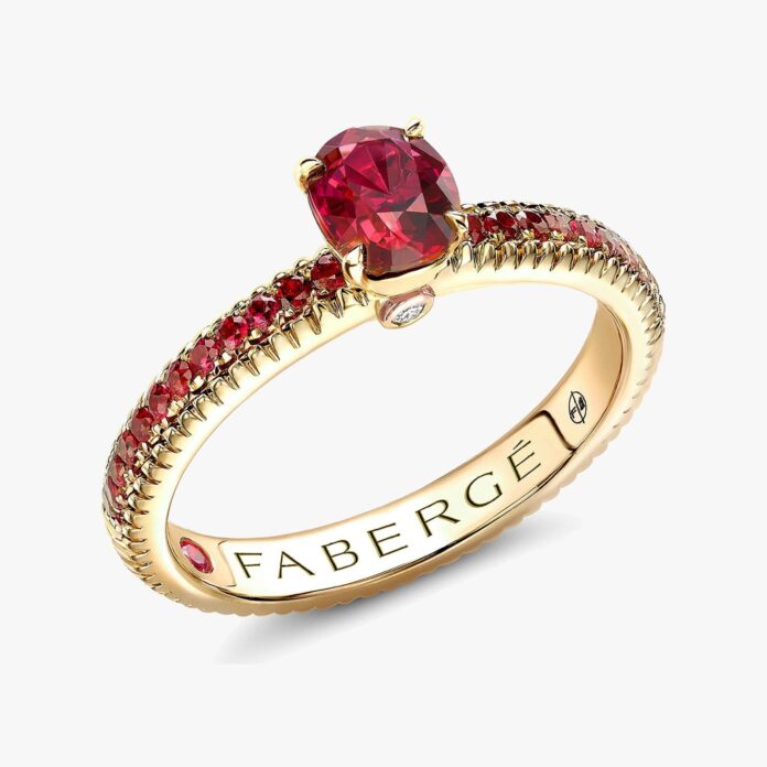 faberge colours of love ruby ring