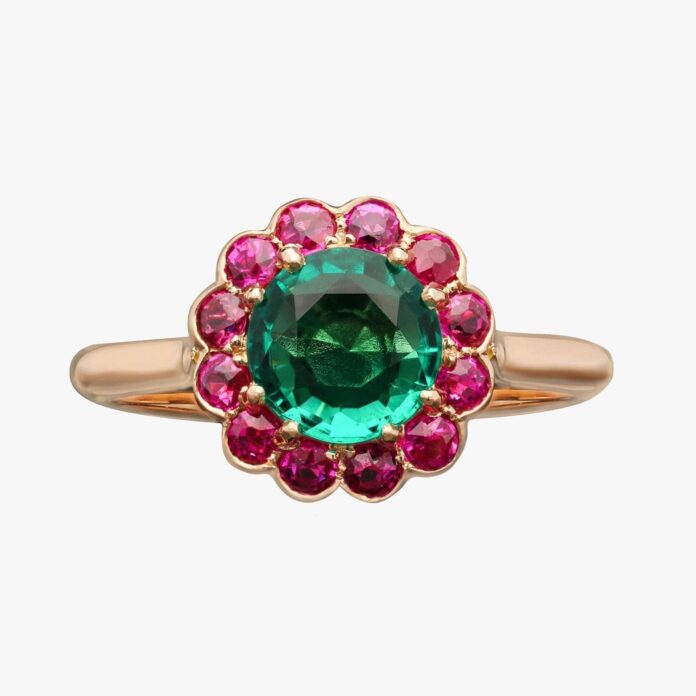 hancocks emerald and ruby ring