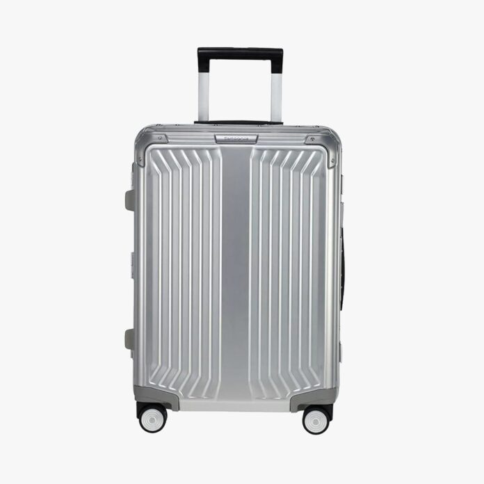 samsonite lite-box aluminium suitcase