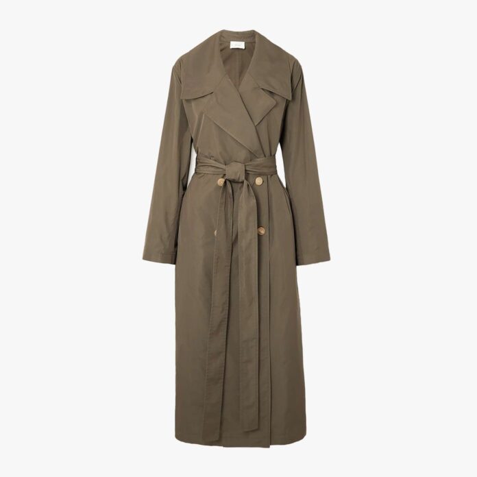 The Row Cadel belted trench coat