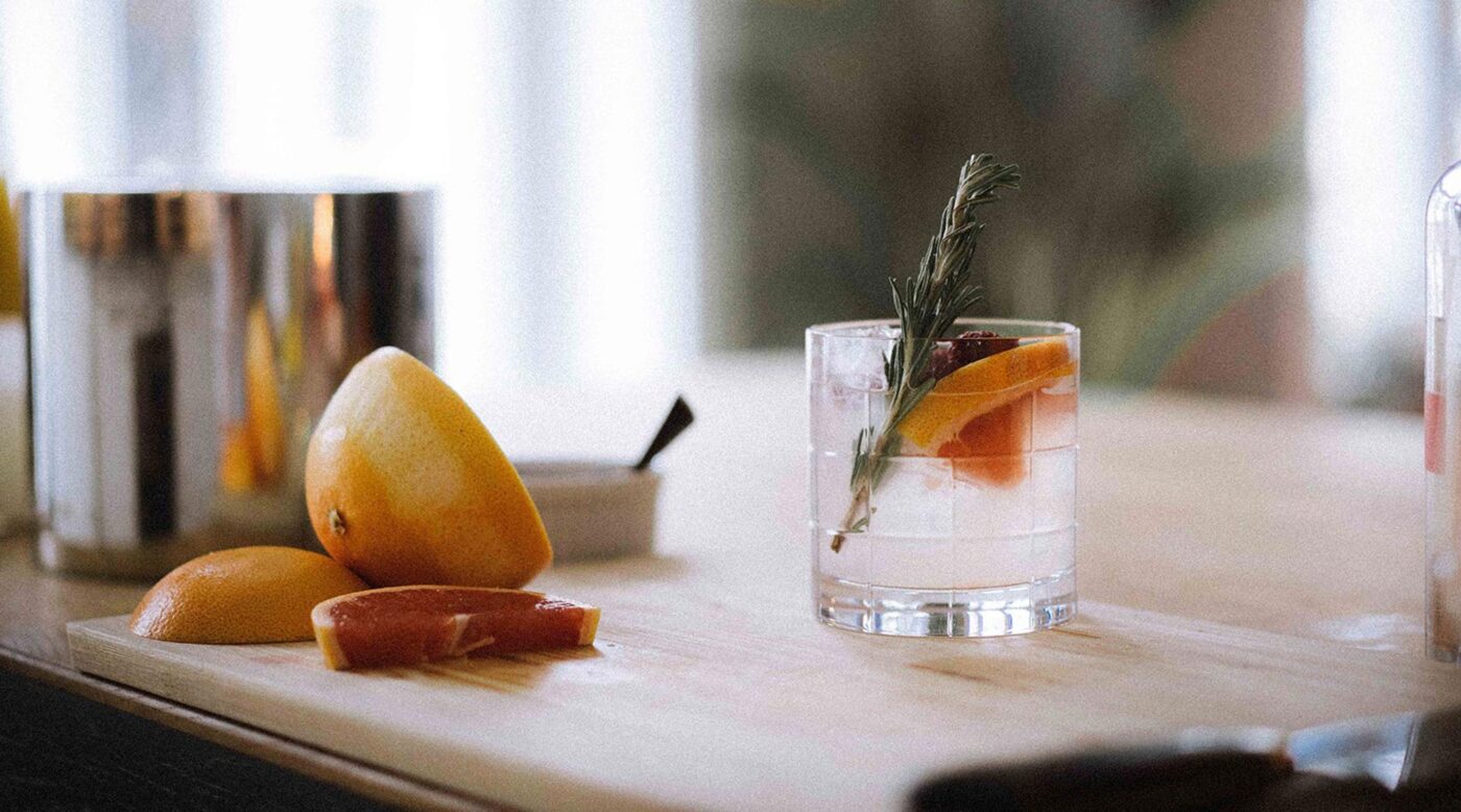 Nuet's aquavit lemonade