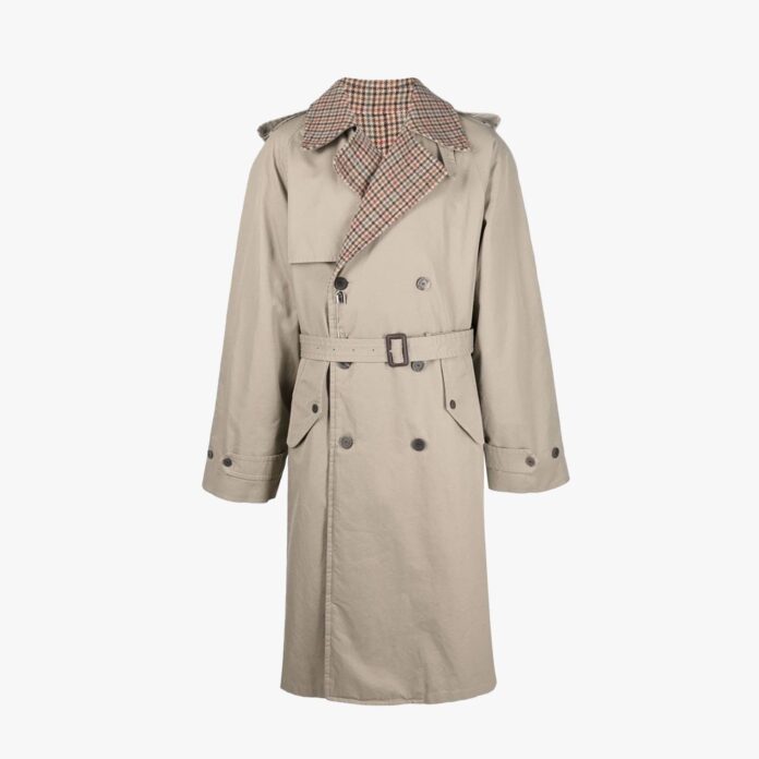 Balenciaga reversible trench coat