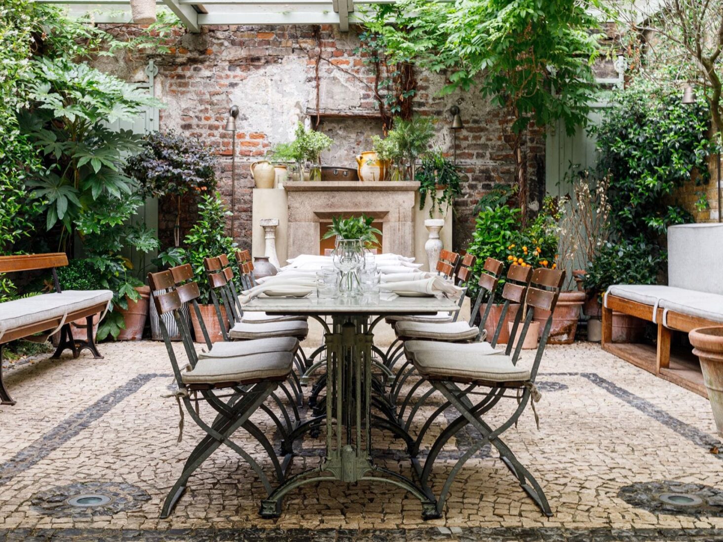 best outdoor dining and terraces in london