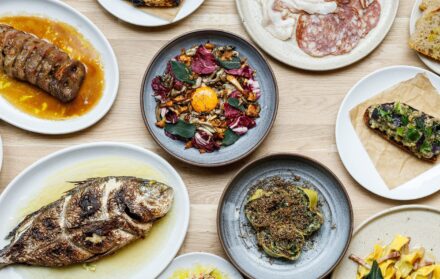 Dishes from Manteca Shoreditch