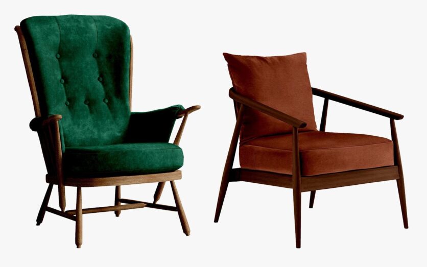 ercol armchairs