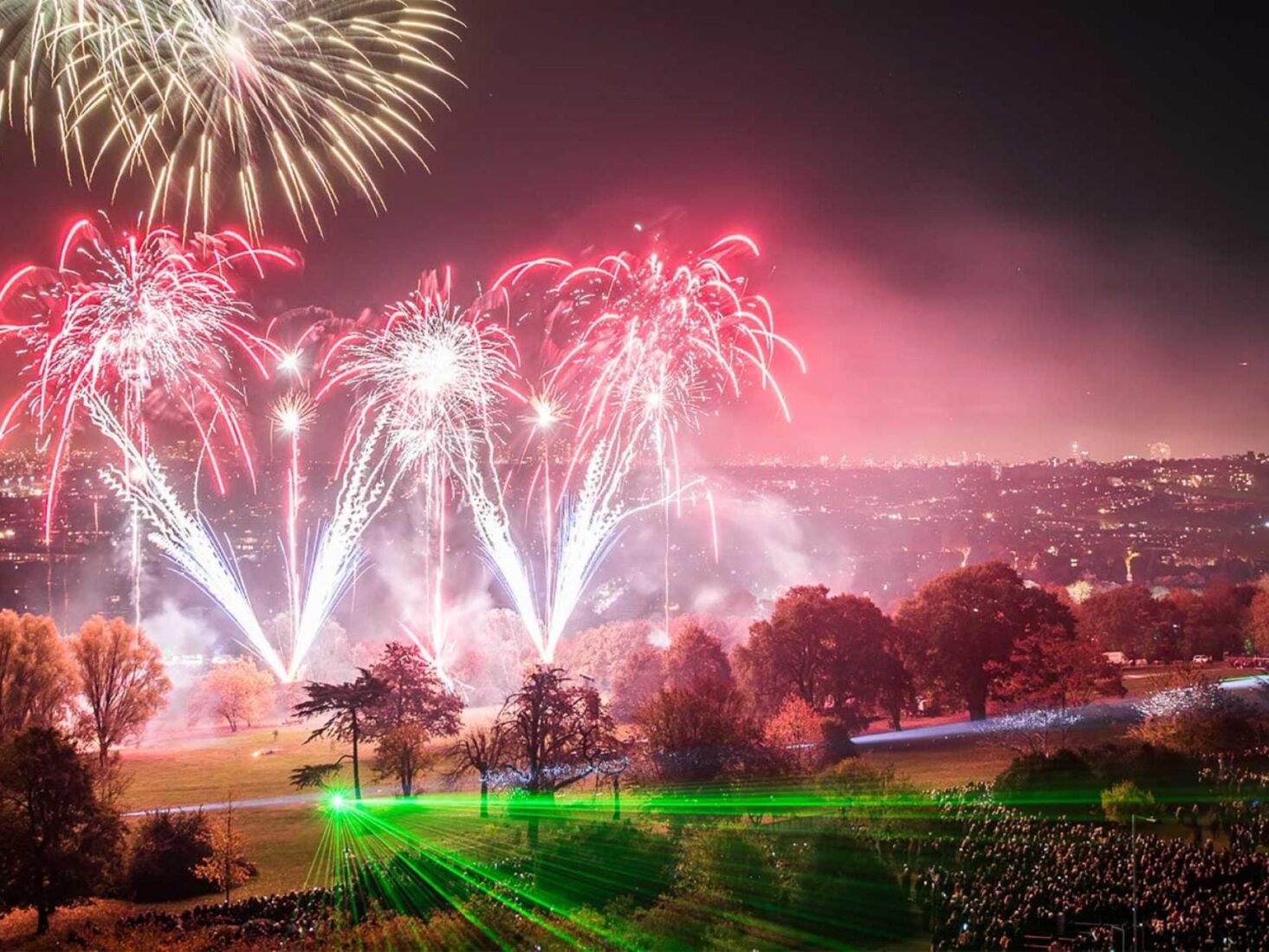 fireworks displays london