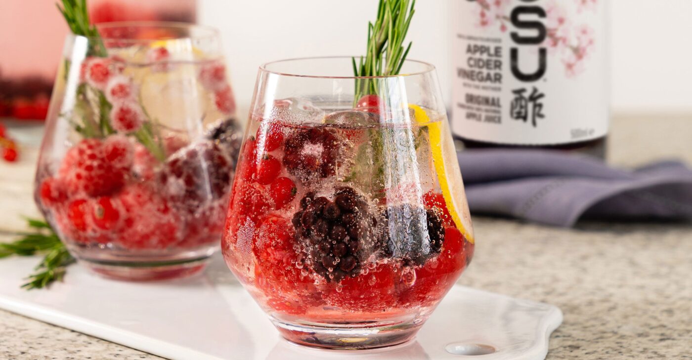 Osu's frozen berry and lime spritz