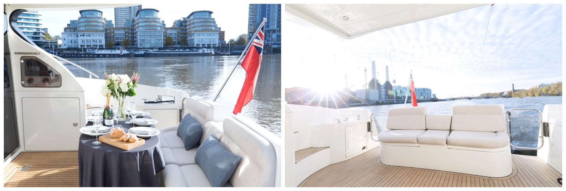 yacht cruise london