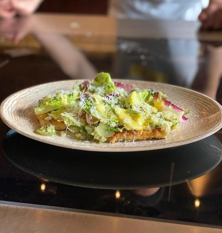 Jason Atherton's pork Milanese