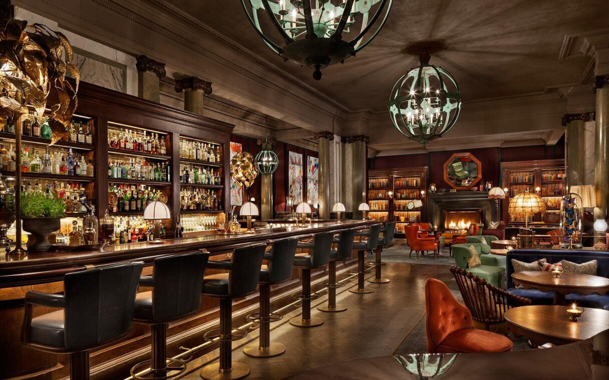 scarfes bar at the rosewood