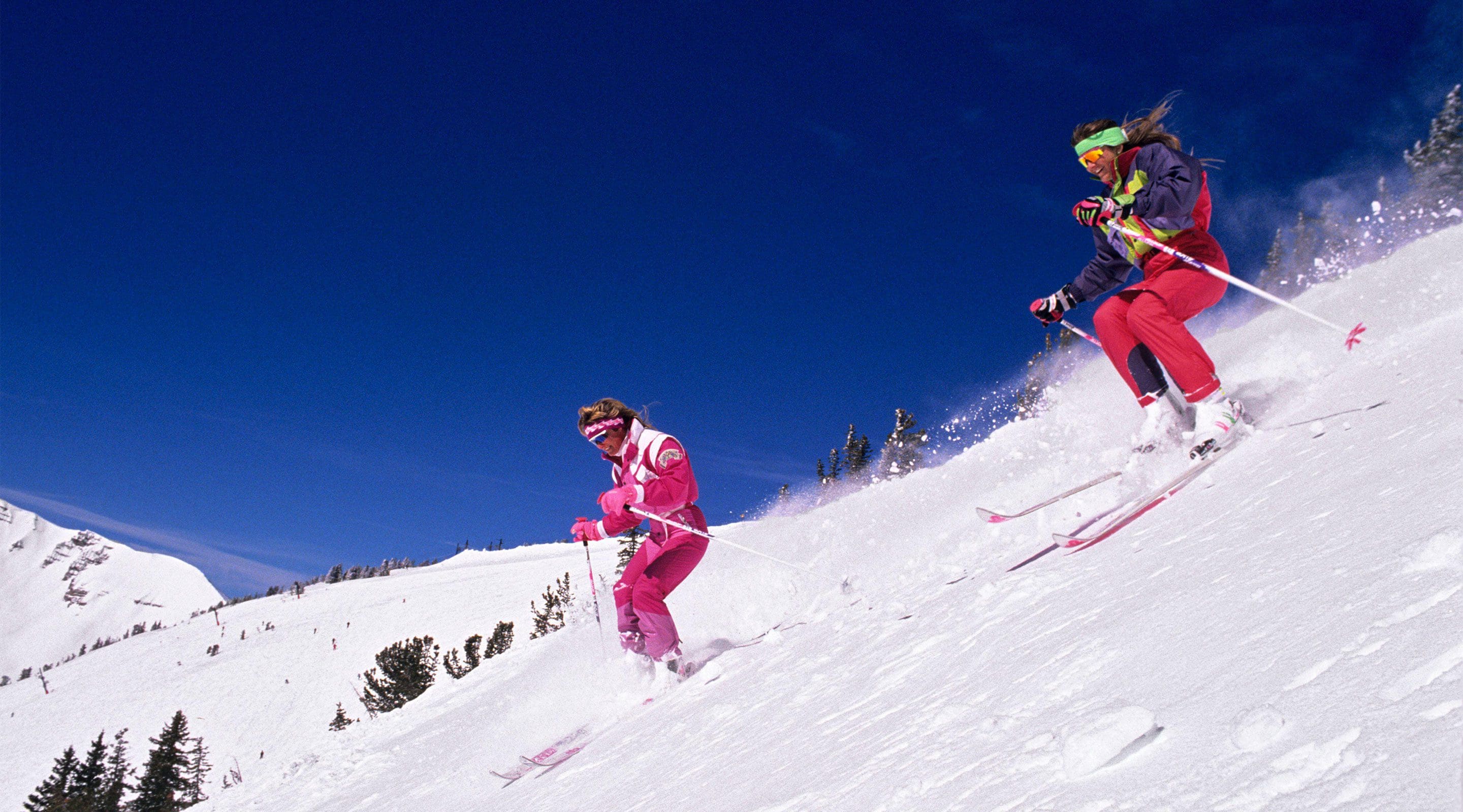 Retro ski suit - Funky Alps