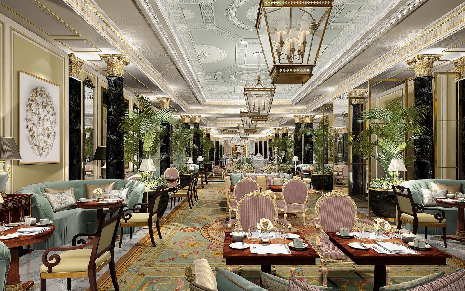 The Dorchester's New Suites Update London Glamour - Hemispheres