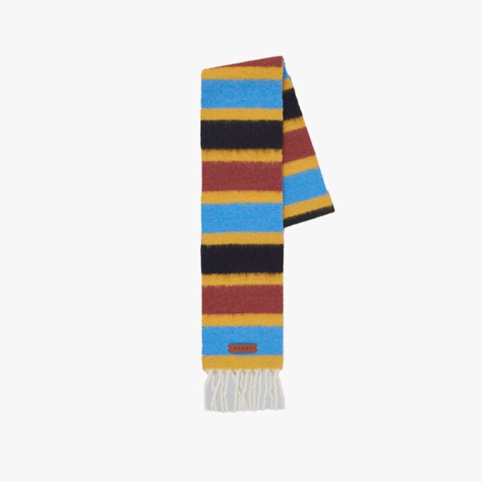 Marni striped scarf