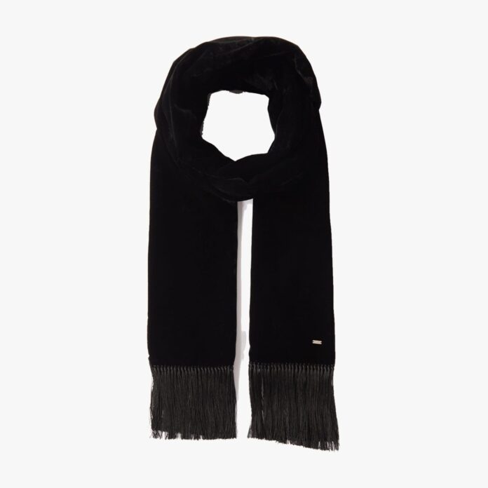 Saint Laurent velvet scarf