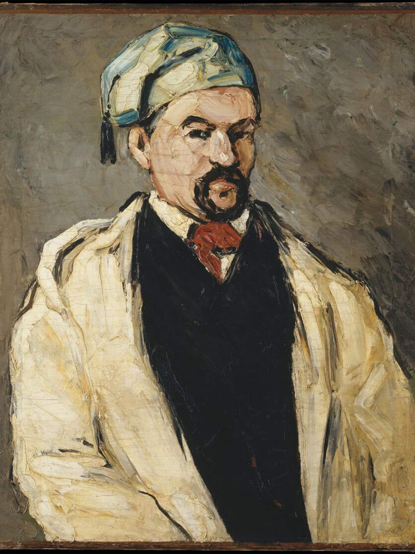 Paul Cézanne, Uncle Dominique in smock and blue cap, 1866
