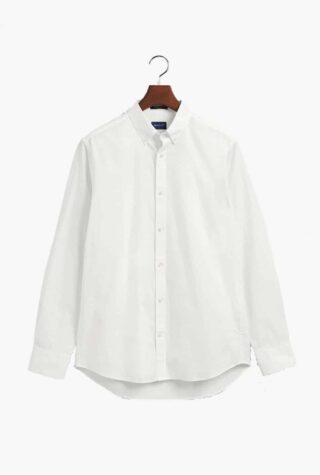 gant white oxford shirt