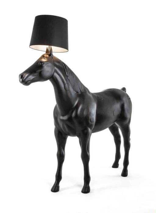 Horse Lamp, 2006, Front Design, Manufactured by Moooi BV, Breda /Niederlande, Plastic; metal.