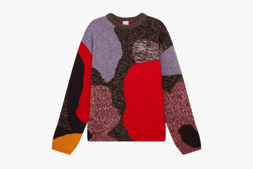 paul smith patterned jumper