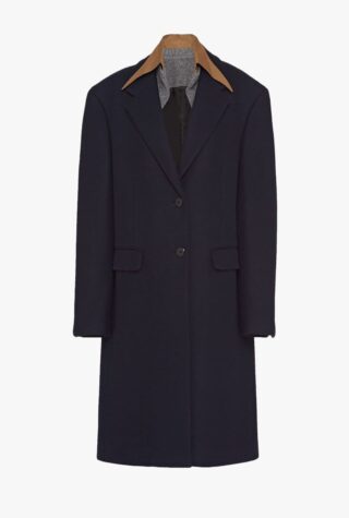 Prada single-breasted wool coat