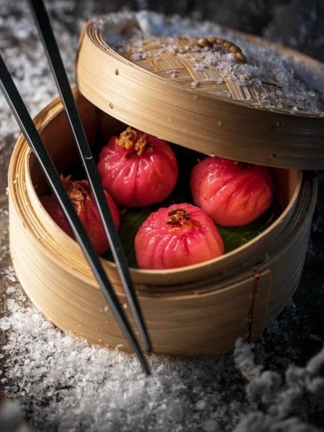 Red dim sum at Tattu London