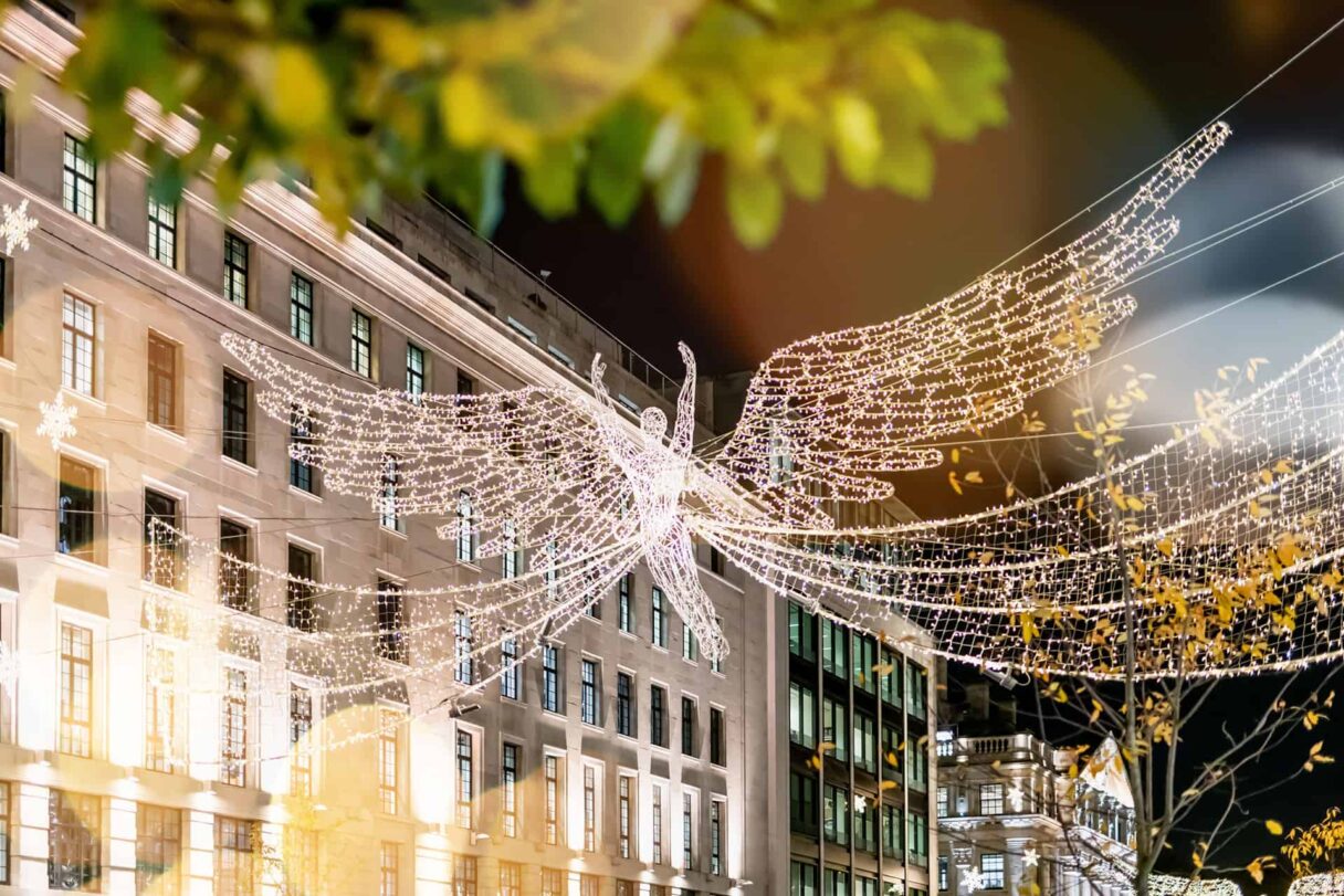 christmas lights london