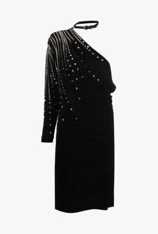 Gucci sequin-embellished one-shoulder dress