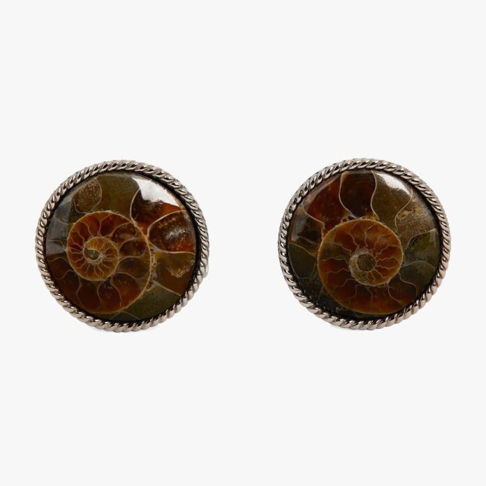 tateossian ammonite cufflinks