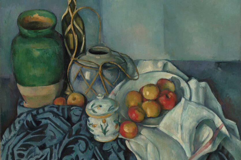 cezanne still life with apples