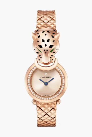 Panthère de Cartier rose gold watch