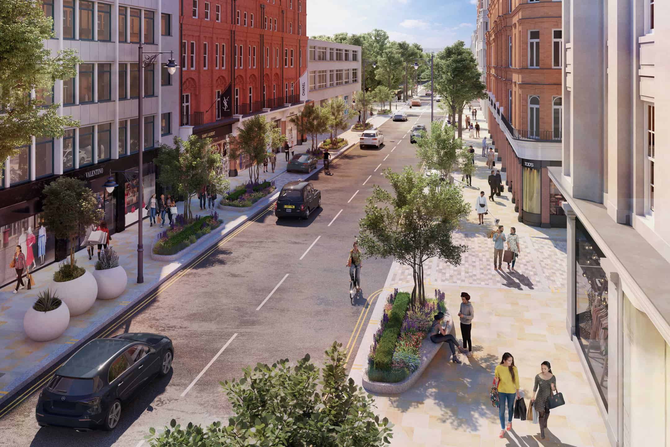 Delayed Sloane Street transformation to start, will see £46m spend