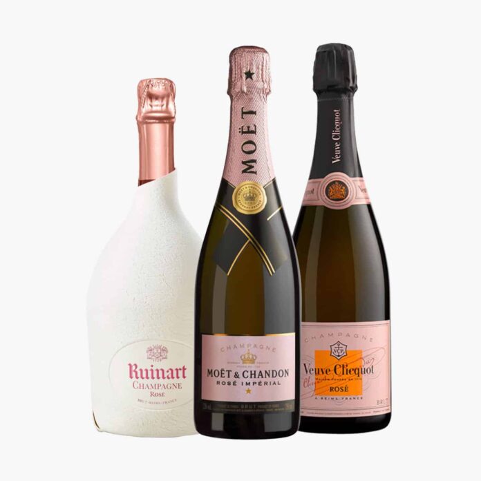 clos 19 rose champagne trilogy