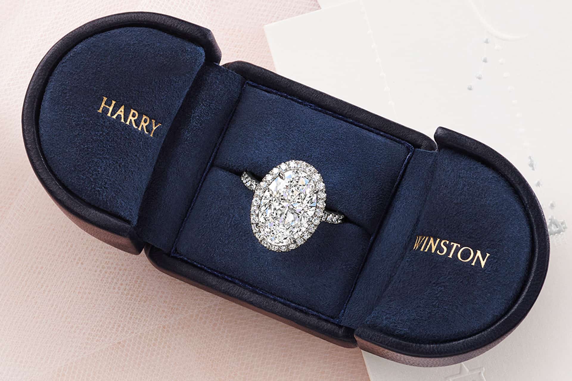 The One Oval-Shaped Engagement Ring | Harry Winston