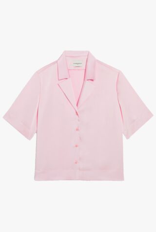 claudie pierlot pink shirt