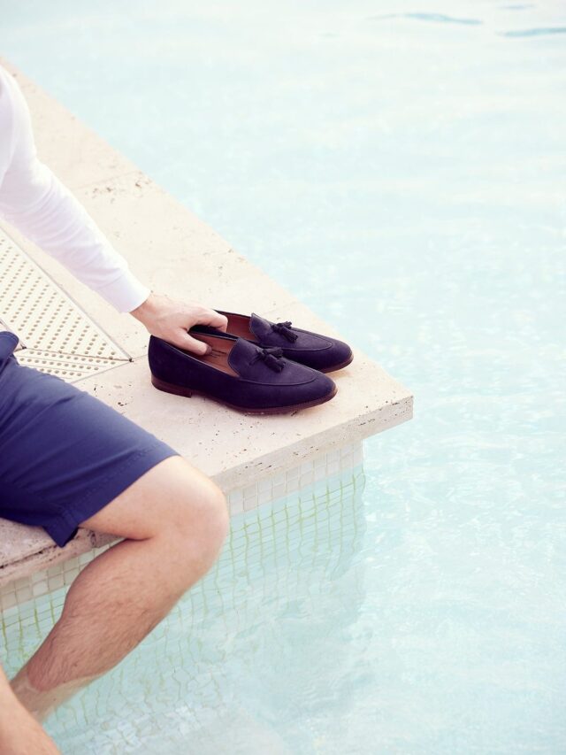 crockett and jones antibes loafer