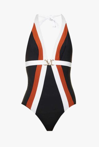 max mara colour block swimsuit