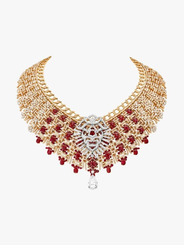 chanel tweed royal necklace