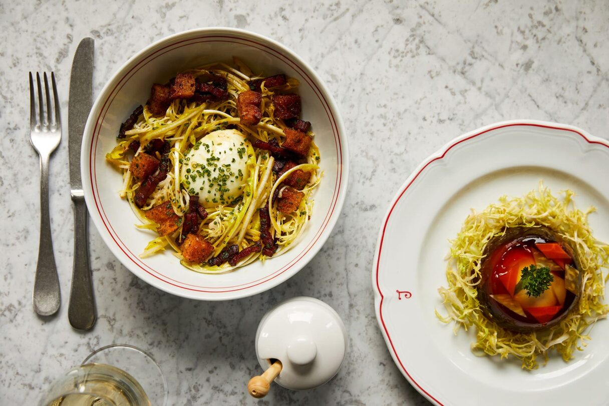 josephine salad lyonnaise